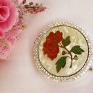 Beautiful Rose Compact Mirror 83622