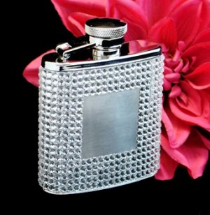 Crystal Glitter Flask 2101