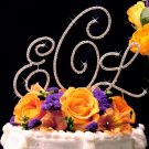 Monogram Wedding Cake Top Set