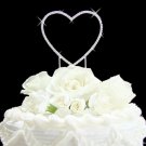 Single Heart Wedding or Anniversary Cake Topper