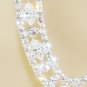 Small Swarovski Crystal Monogram Wedding Cake Topper Set