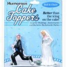 Humorous cake topper - ball & chain