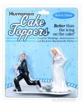 Humorous cake topper - ball & chain