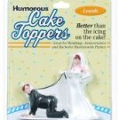 Humorous cake topper - leash