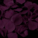 Eggplant Plum Rose Petals