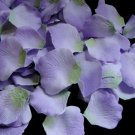 Lavender Two-Tone with Green Accent Rose Petals