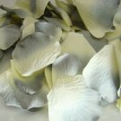 Gray / Blue / Ivory Rose Petals