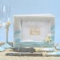 Starfish Beach Wedding Guest Book, Pen, Toasting Flutes & Cake Server
