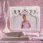Pretty Pink Princess Guest Book Pen Flute & Cake Server Set