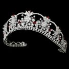 Red Rhinestone Tiara HP 523