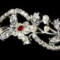 Ruby Red Bridal Tiara HP 392