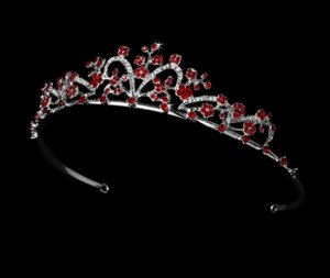 Red Accented Tiara HP 6101