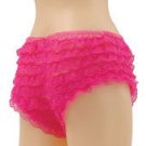 Be wicked ruffle hot pants hot pink small