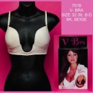 VBra for Low Falling Dresses