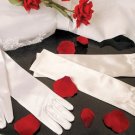 Child's Satin Elbow Length Gloves ~ GL Child SE