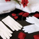 Child's Matte Satin Wrist Length Gloves ~ GL Child MW