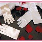 Child's Satin Wrist Length Gloves ~ GL Child SW