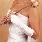 Floral Fingerless Bridal Gloves GL215-8E