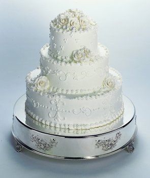 14 Inch Round Wedding Cake Tableau Stand CT 5575