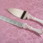 Pink Princess Wedding Cake Server Set CS 453