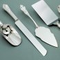 14.25 Inch Silver Plated Wedding Cake Server Set 25592