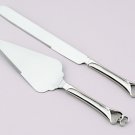 Entwined Heart Wedding Cake Server Set