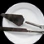 Entwined Heart Wedding Cake Server Set