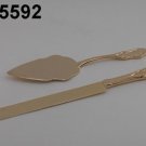 14.25" Gold Wedding Anniversary Cake Server Set 45592