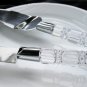 Wedding Cake Server Set with Crystal Acrylic Handle Accented with Silver CS 908