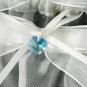 Crystal Heart Garter "Something Blue" G205 - White