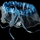 Dainty Lt Blue Trimmed Garter 305