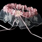 Dainty Pink Trimmed Garter 305