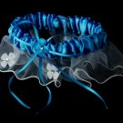 Dainty Turquoise Trimmed Garter 305