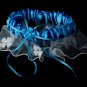 Dainty Turquoise Trimmed Garter 305