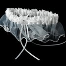 Dainty White Sheer Garter 305
