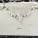 Elegant Victorian Lace Wedding Guestbook
