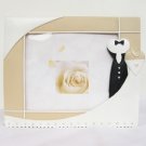 Black Tux Bridal Guest Book GB 439