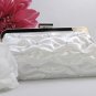 White Satin Bridal Evening Bag EB 303