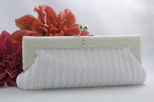 Cloud Satin Bridal Evening Bag EB 304