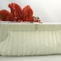 Ivory Satin Bridal Evening Bag EB 304