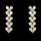 Gold Follow Me Cubic Zirconia Earrings E 2024 G