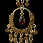 Earring 801 Gold Brown