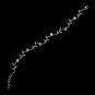 Silver & Cubic Zirconia Vine Bracelet B 2113
