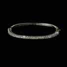 Silver Cubic Zirconia Bangle Bracelet B3532-S