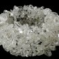 Glazed Crystal Cuff Beach Bracelet B 8248