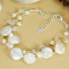 Beach Bridal Freshwater Pearl Bracelet B 8252