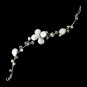 Dainty Floral Keshi Bracelet B 8137