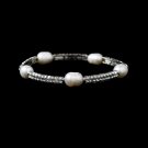 Bracelet 997 Silver Clear Ivory