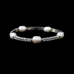 Bracelet 997 Silver Clear Ivory