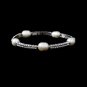 Bracelet 997 Silver Clear Ivory
